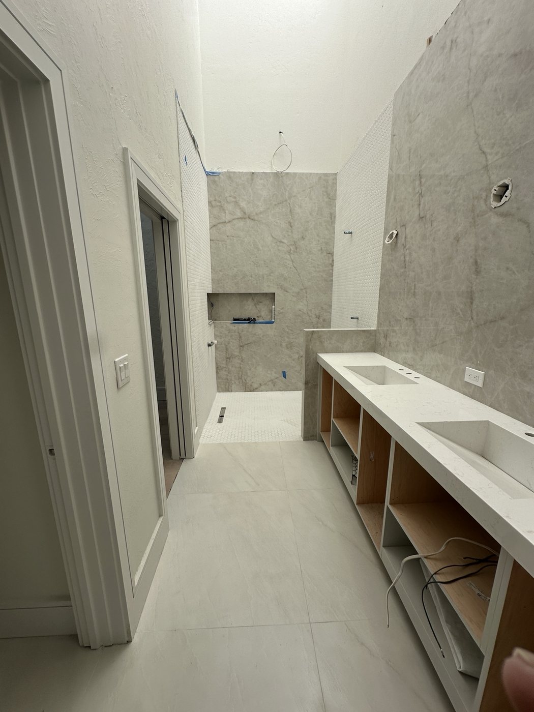 Custom bathroom and shower project
